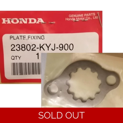 Sprocket Fixing plate - CRF/CBR